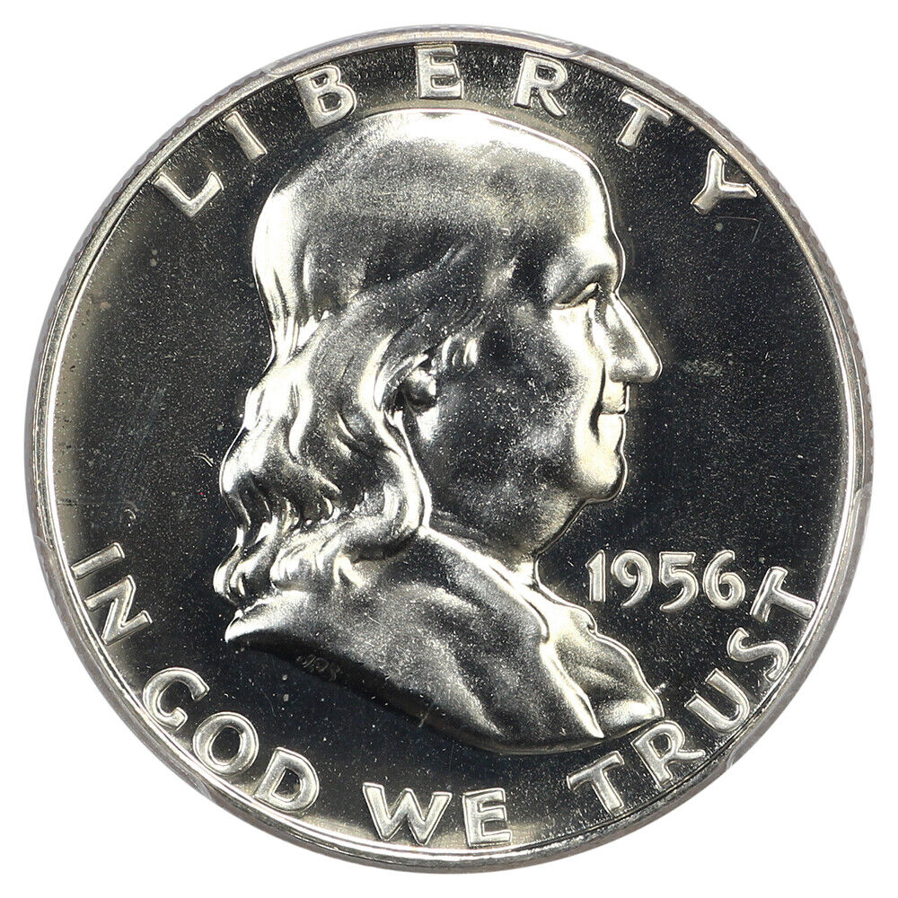 1956 50C Type 2 DDR FS-801 PCGS PR67 - Franklin Half Dollar