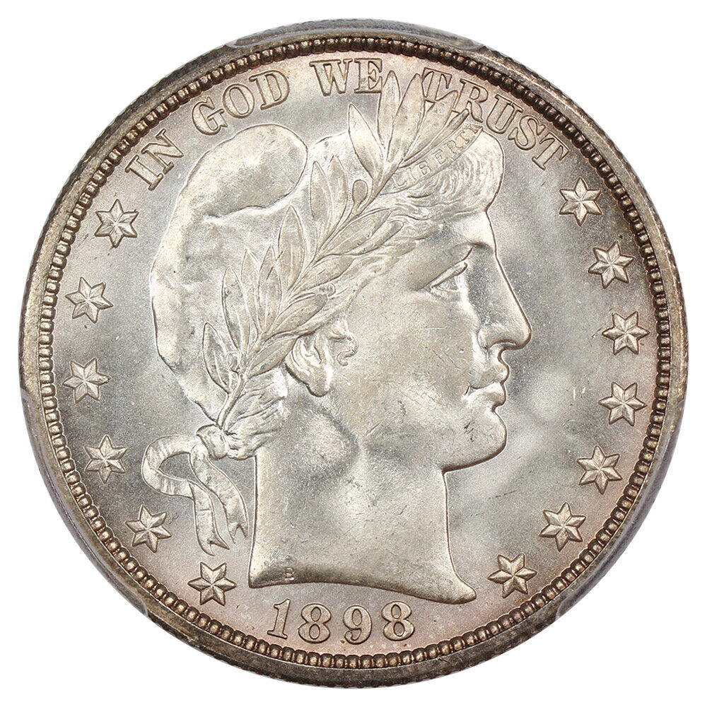1898-O 50c PCGS MS66 ex: D.L. Hansen