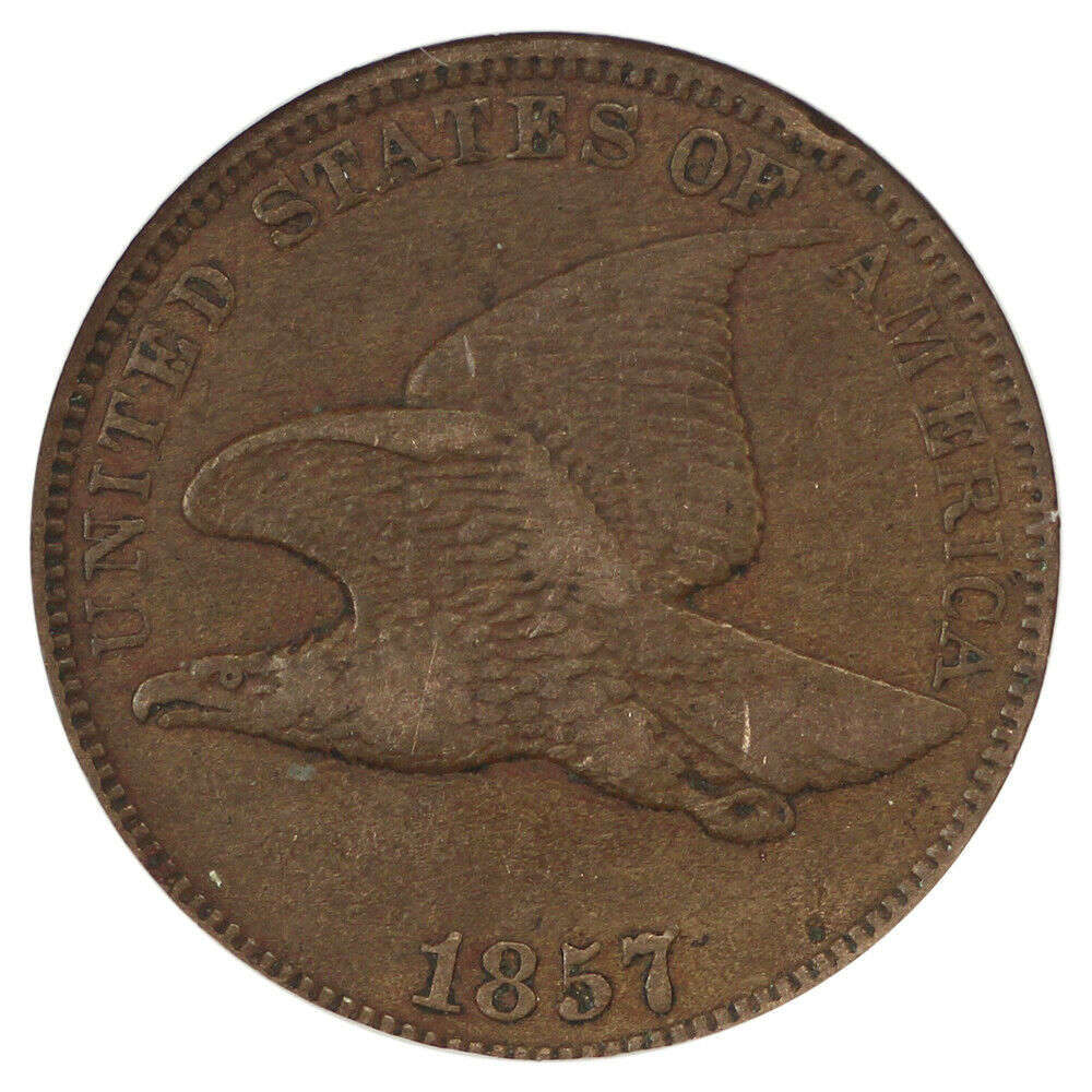 1857 1C Flying Eagle NGC XF45 - Flying Eagle Cent - Popular Type Coin