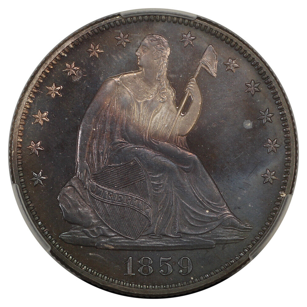 1859 50C CACG PR66CAM ex: D.L. Hansen - Liberty Seated Half Dollar