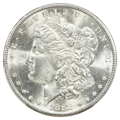 1881-S $1 PCGS MS66 - Morgan Dollar