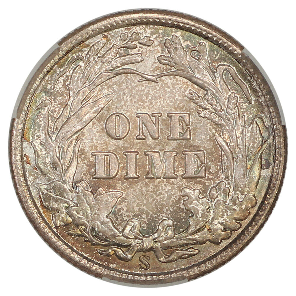 1909-S 10C CACG MS65 ex: D.L. Hansen - Barber Dime