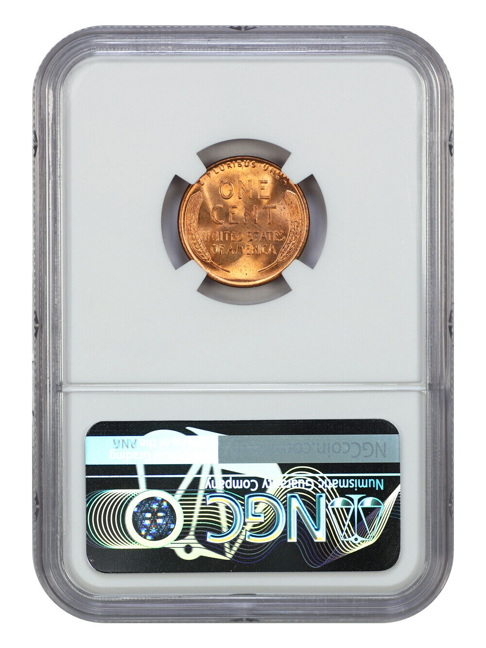 1945 1C NGC MS67RD - Lincoln Cent (Wheat Reverse)