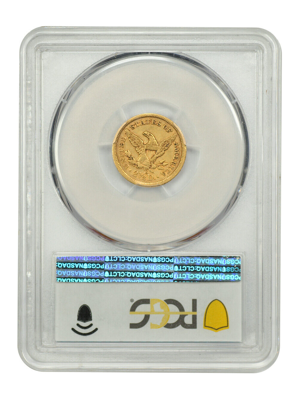 1869-S $2.50 PCGS XF45 - Liberty Head $2.5