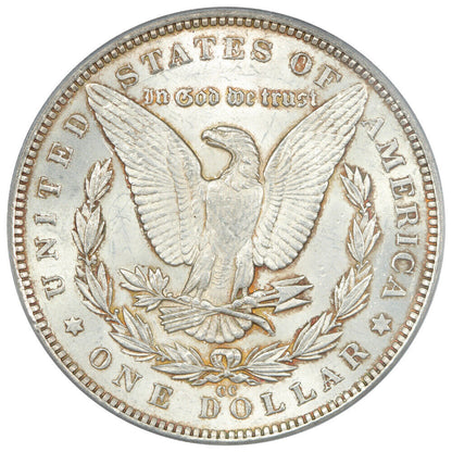 1891-CC $1 PCGS MS61 - Morgan Dollar - Scarce Date