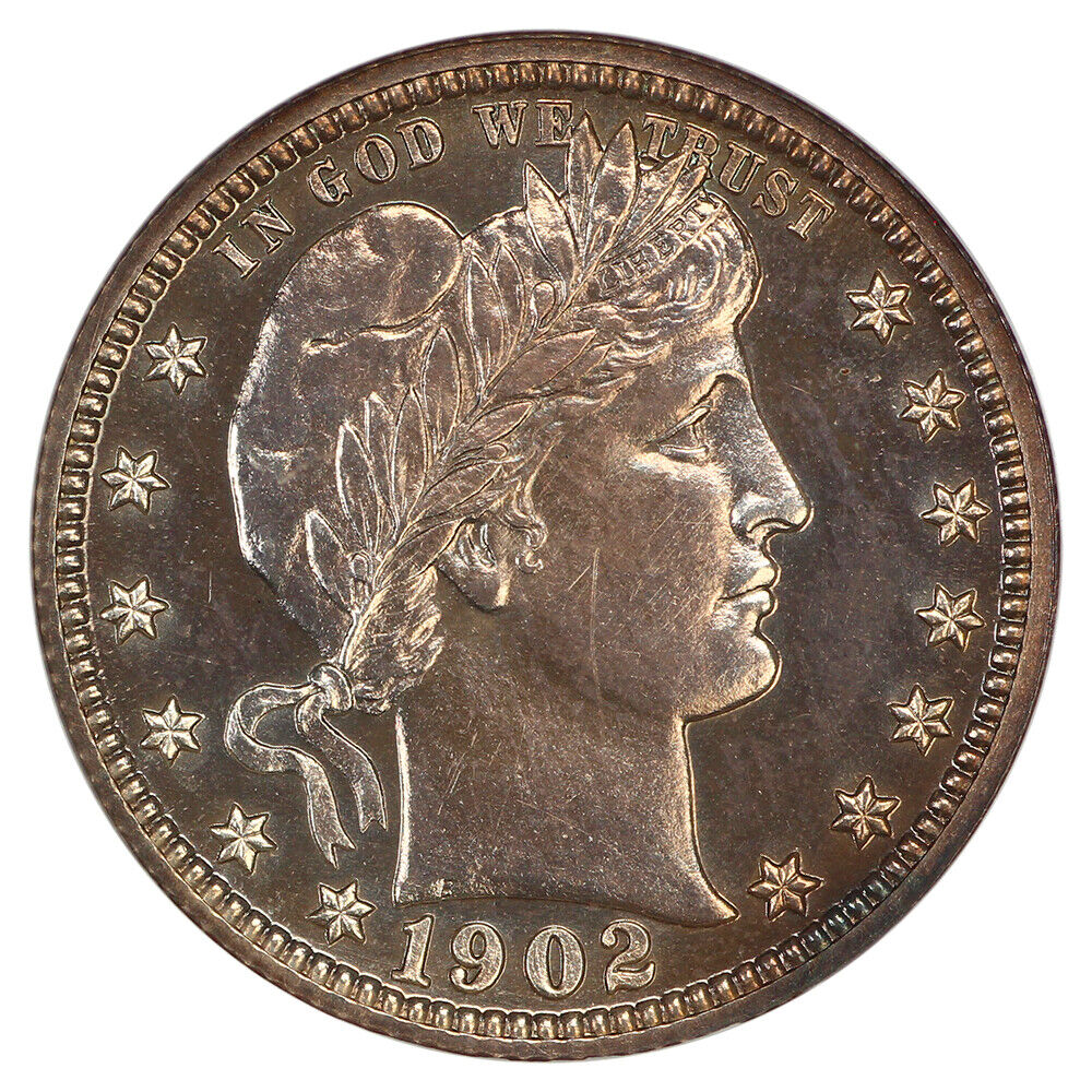 1902 25C NGC PR64 - Barber Quarter