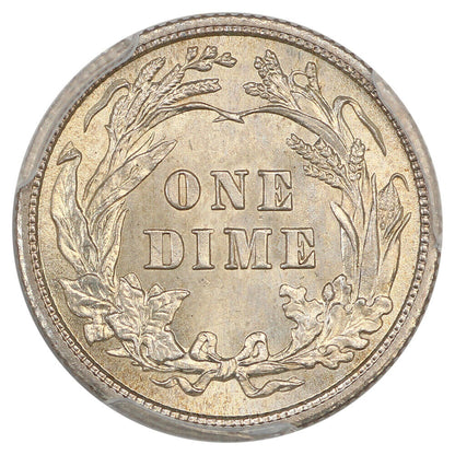 1909 10C PCGS MS66 ex: D.L. Hansen