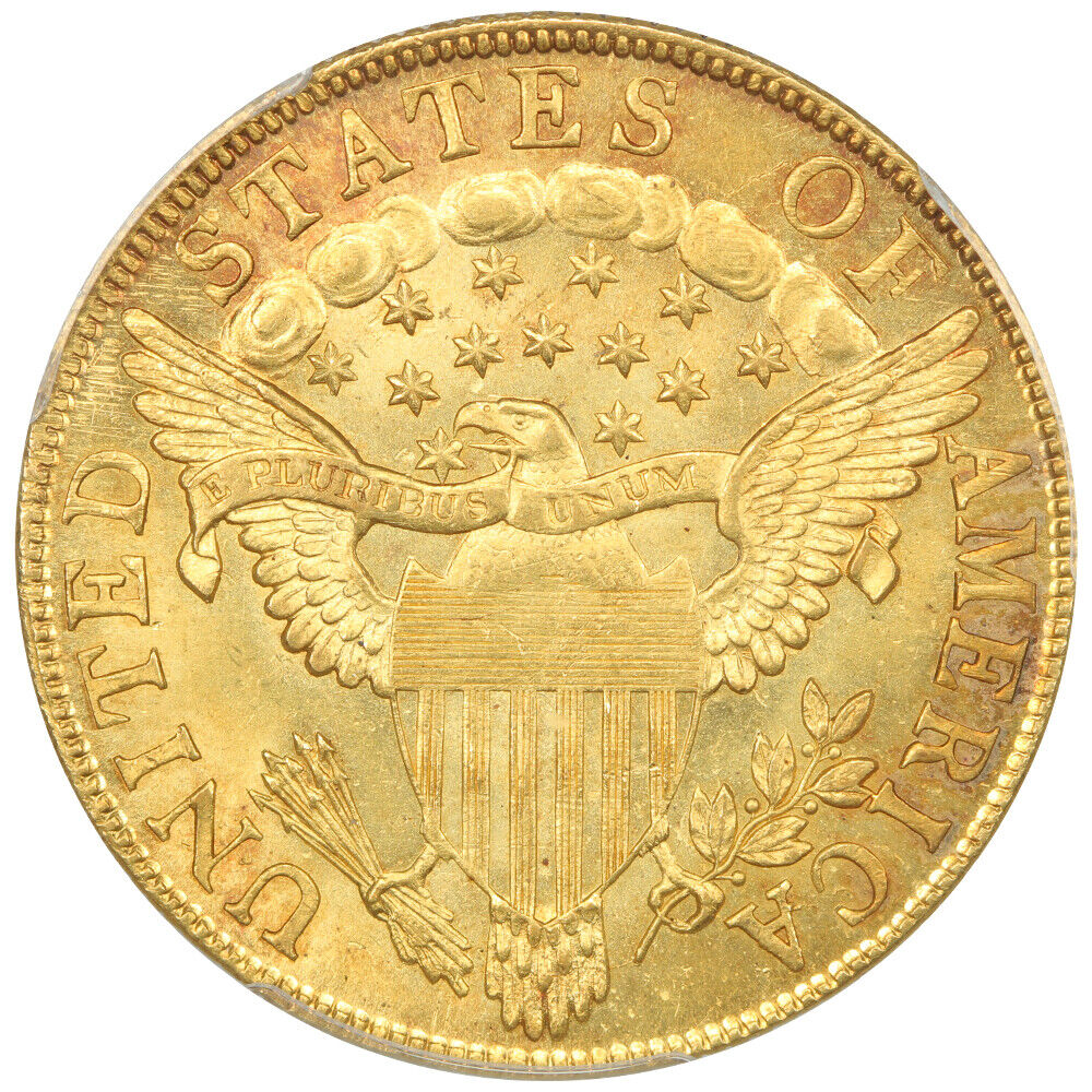 1799 $10 PCGS MS63 (BD-2, Small Obv Stars) ex: D.L. Hansen/Taraszka-14
