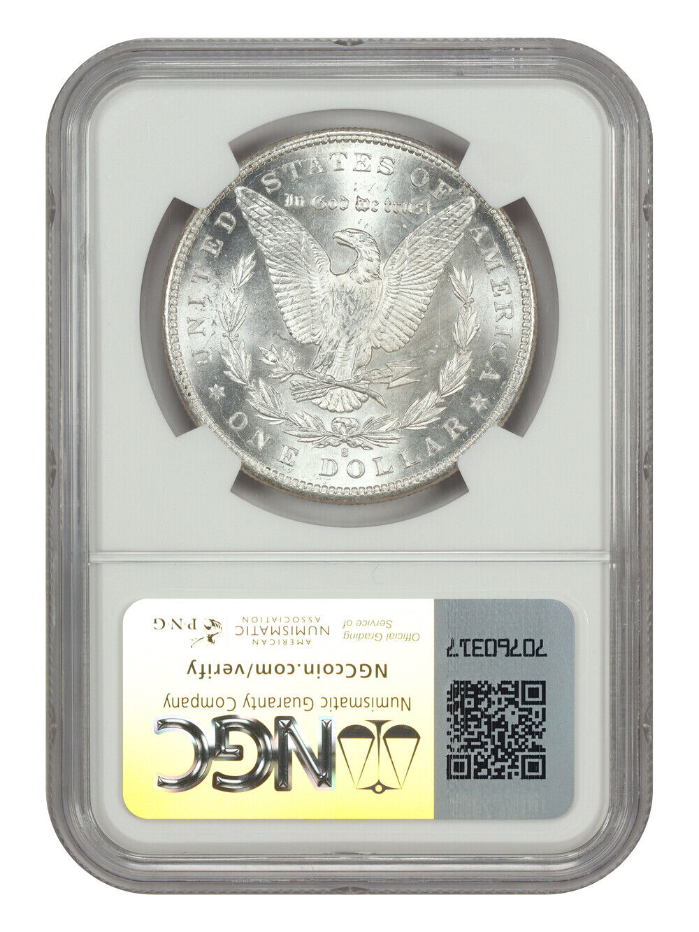 1897-S $1 NGC MS64 - Morgan Dollar