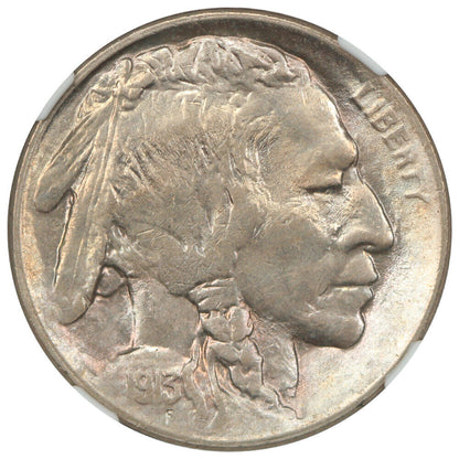 1913 5C NGC MS65+ (Type 2) - Buffalo Nickel