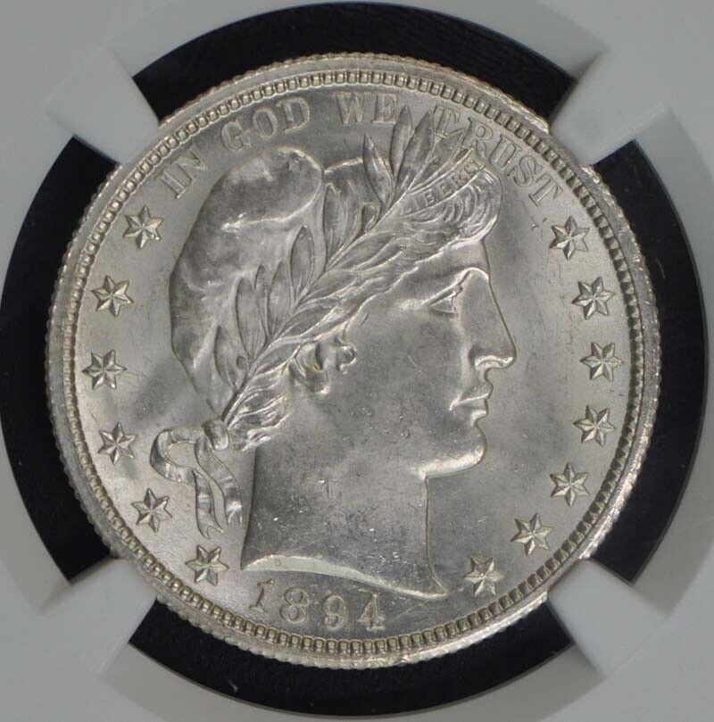 1894-O Barber Half Dollar 50C NGC MS65