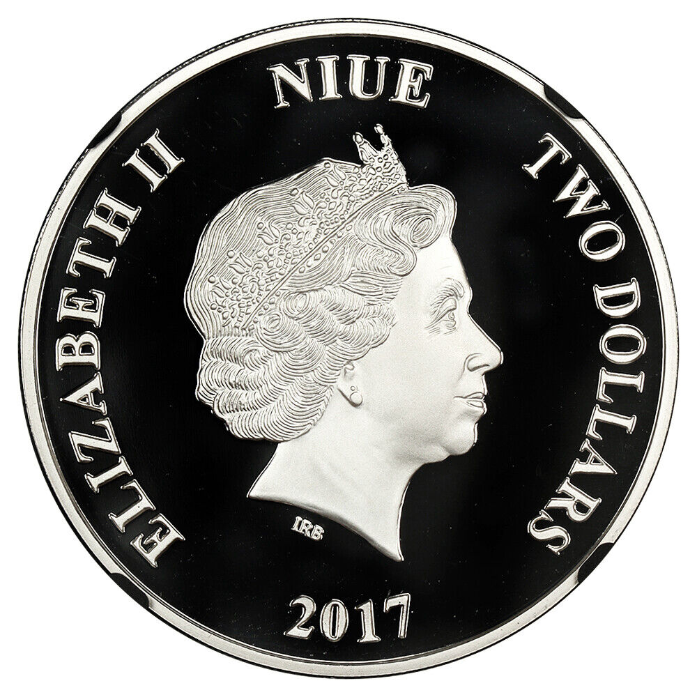 Niue: 2017 Star Wars Luke Skywalker $2 NGC Proof 69 UCAM (First 2000 Struck)