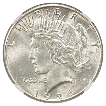 1926 $1 NGC MS65 - Peace Dollar