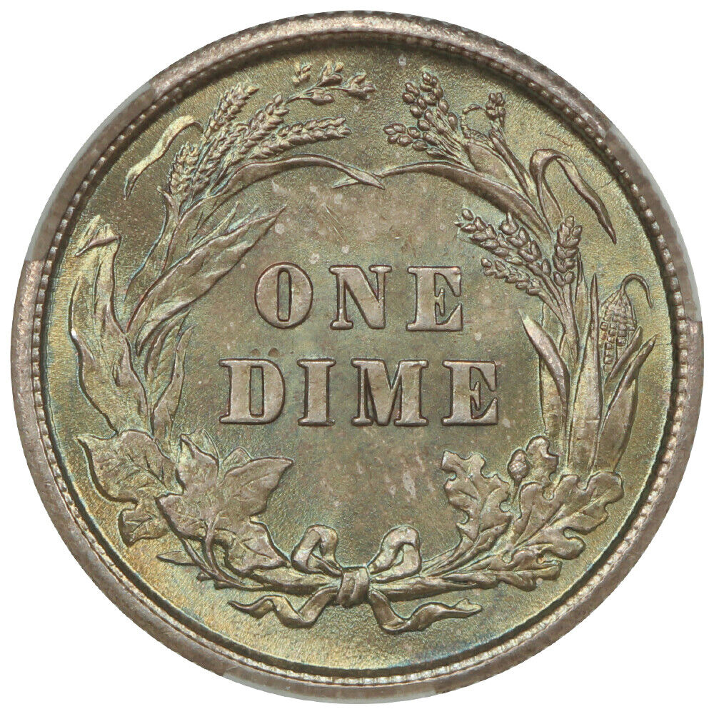 1899 10C CACG MS66+ ex: D.L. Hansen - Barber Dime