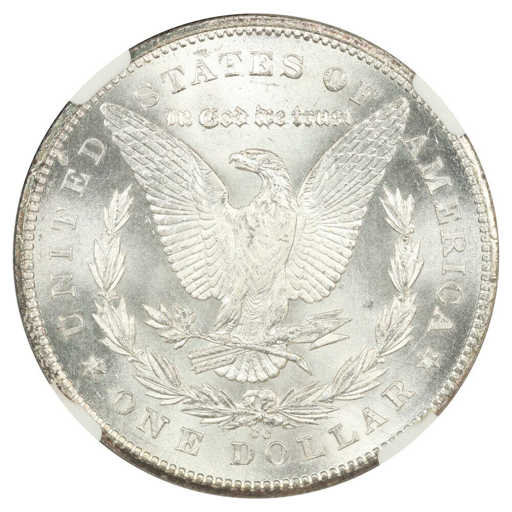 1878-CC $1 NGC MS63 - Morgan Dollar - Popular First-Year Carson City Morgan