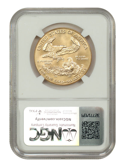 1988 $50 Gold Eagle NGC MS70 - $50 Gold Eagles