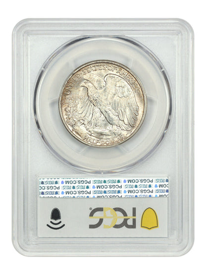 1935-D 50C PCGS MS66