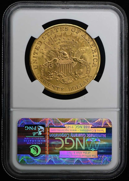 1904 Liberty Double Eagle $20 NGC MS65