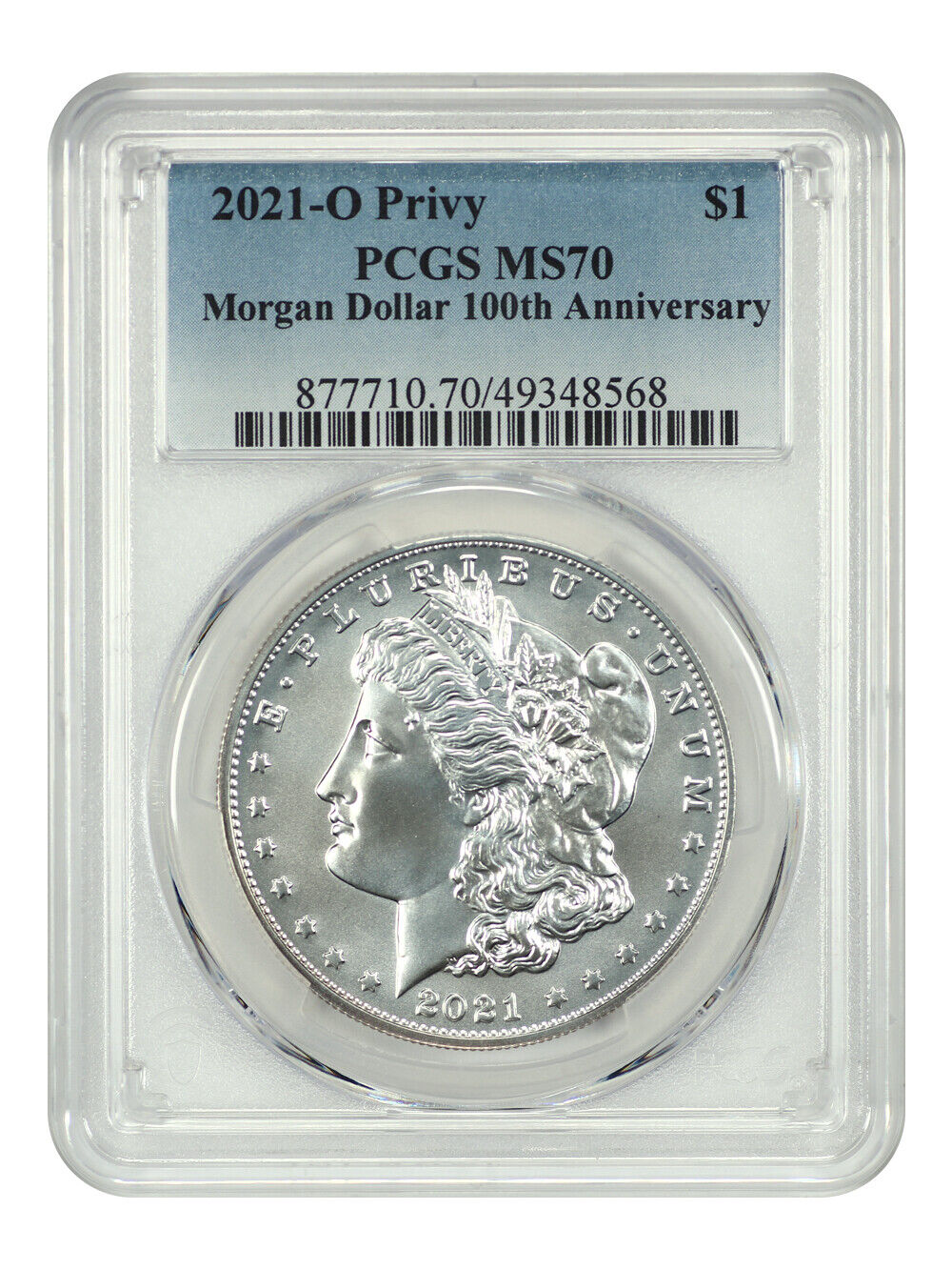 2021-O Privy $1 Morgan Dollar PCGS MS70