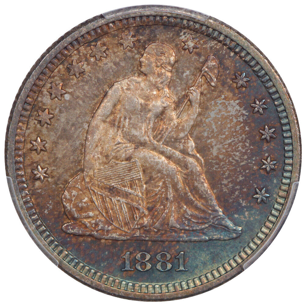 1881 25C PCGS MS66 ex: D.L. Hansen