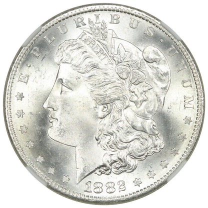 1882-S $1 NGC/CAC MS66+ - Morgan Dollar