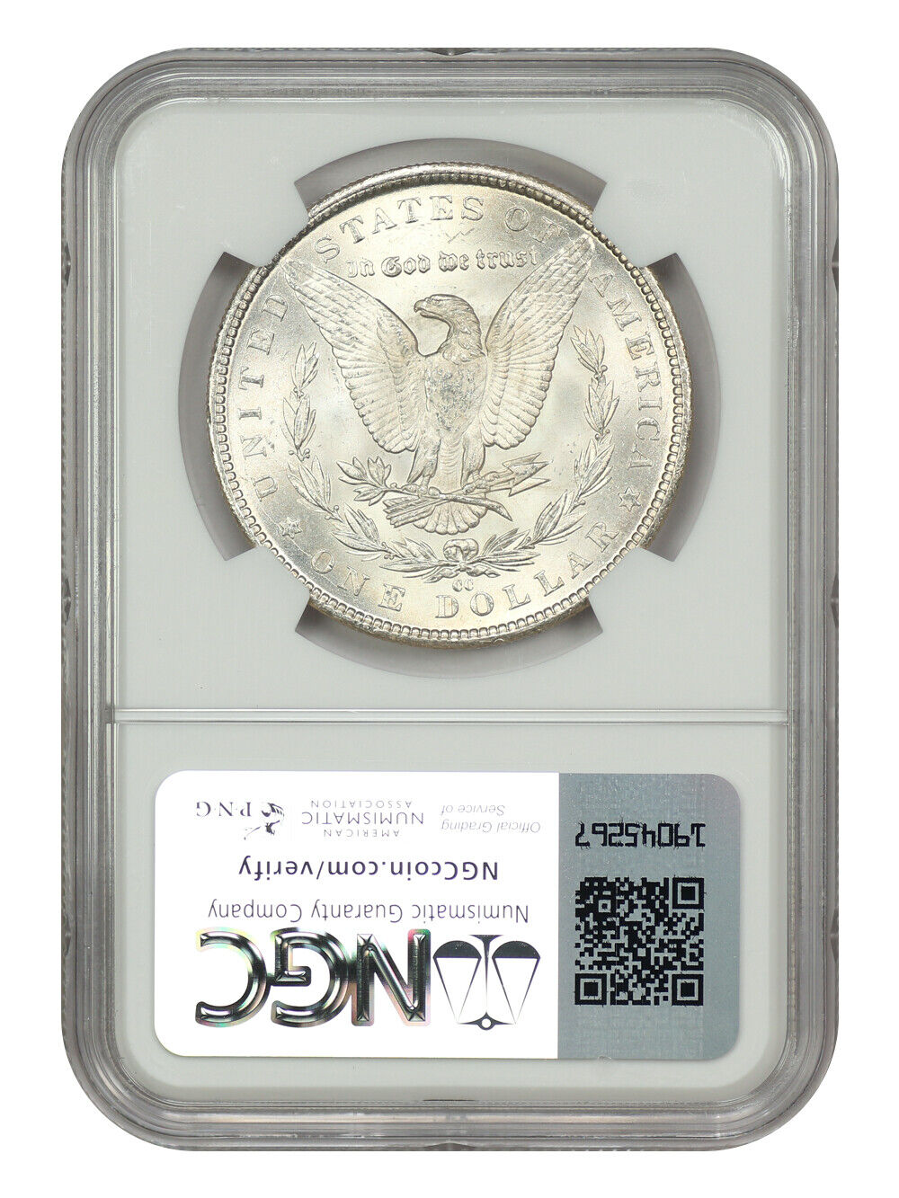1884-CC $1 NGC MS64 - Morgan Dollar