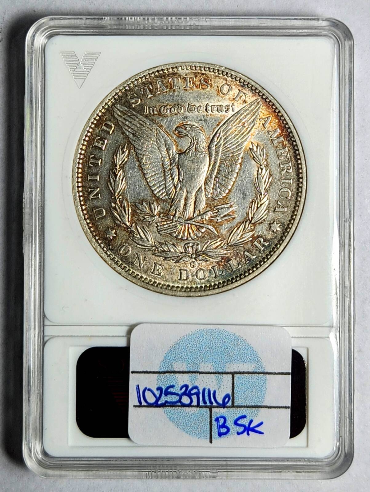 1886 O Morgan Silver Dollar ANACS AU-50 - OLD HOLDER