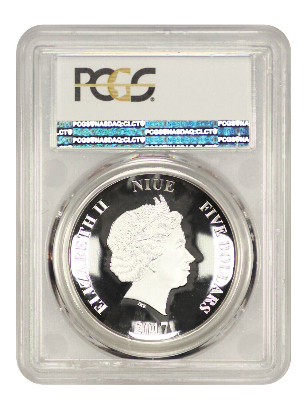 Niue: 2017 Star Wars Han Solo $5 PCGS Proof 69 DCAM (UHR, FDI, w/Box & COA)