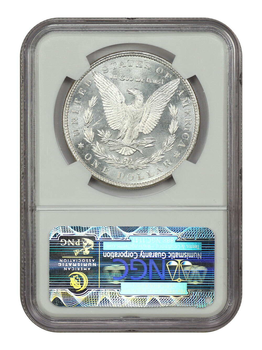 1887 $1 NGC MS64PL - Morgan Dollar