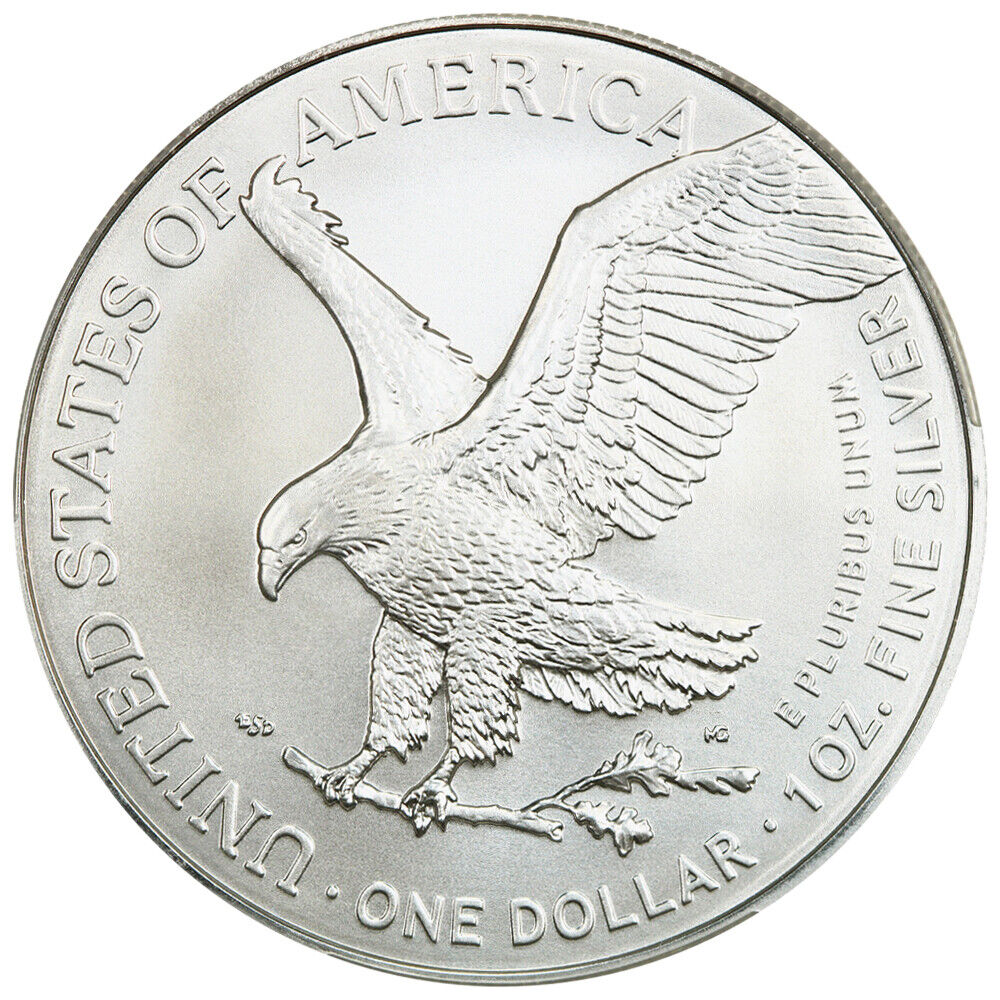 Roll of 2023 $1 Silver Eagle CACG MS69 (First Delivery, 20 Coins)