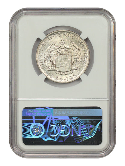 1934 50C Maryland NGC MS67 - Classic Silver Commemorative