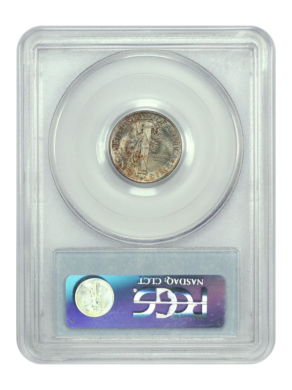 1917 10C PCGS MS65FB - Mercury Dime