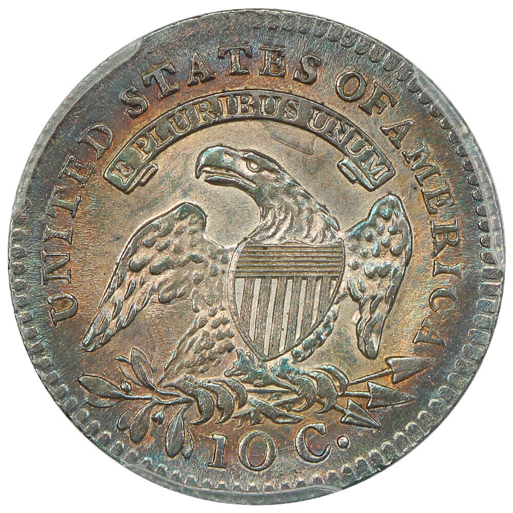 1814 10C PCGS MS62 (JR-1, Sm Date) ex: D.L. Hansen