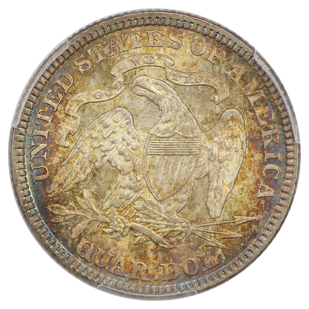 1890 25c PCGS MS67 ex: D.L. Hansen