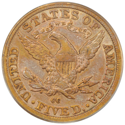 1881-CC $5 PCGS XF45 - Liberty Head $5