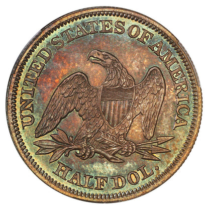 1859 50C CACG MS66 ex: D.L. Hansen - Liberty Seated Half Dollar