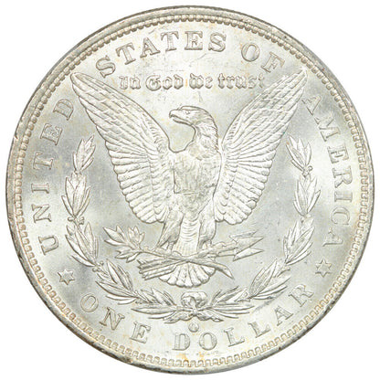 1900-O/CC $1 PCGS MS62 - Morgan Dollar - Scarce Over-Mintmark Variety