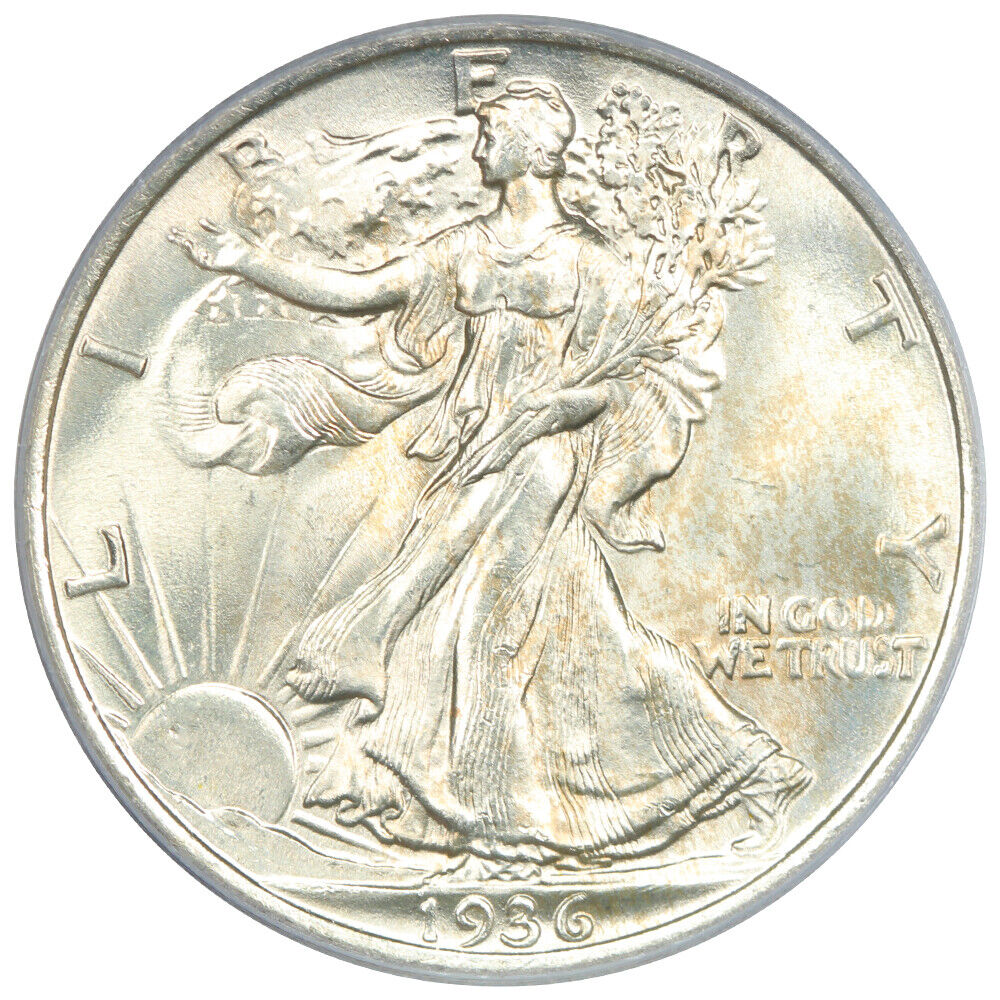 1936 50C PCGS MS65 - Walking Liberty Half Dollar