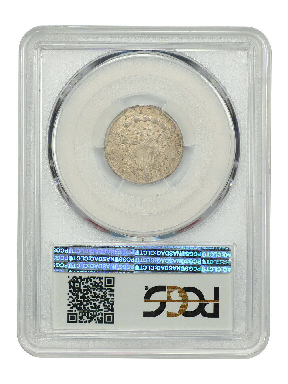 1798/7 10C PCGS MS63 (16 Stars Reverse) ex: D.L. Hansen