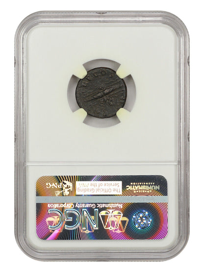 Ancient Roman: Trajan (AD 98-117) AE Semis NGC XF