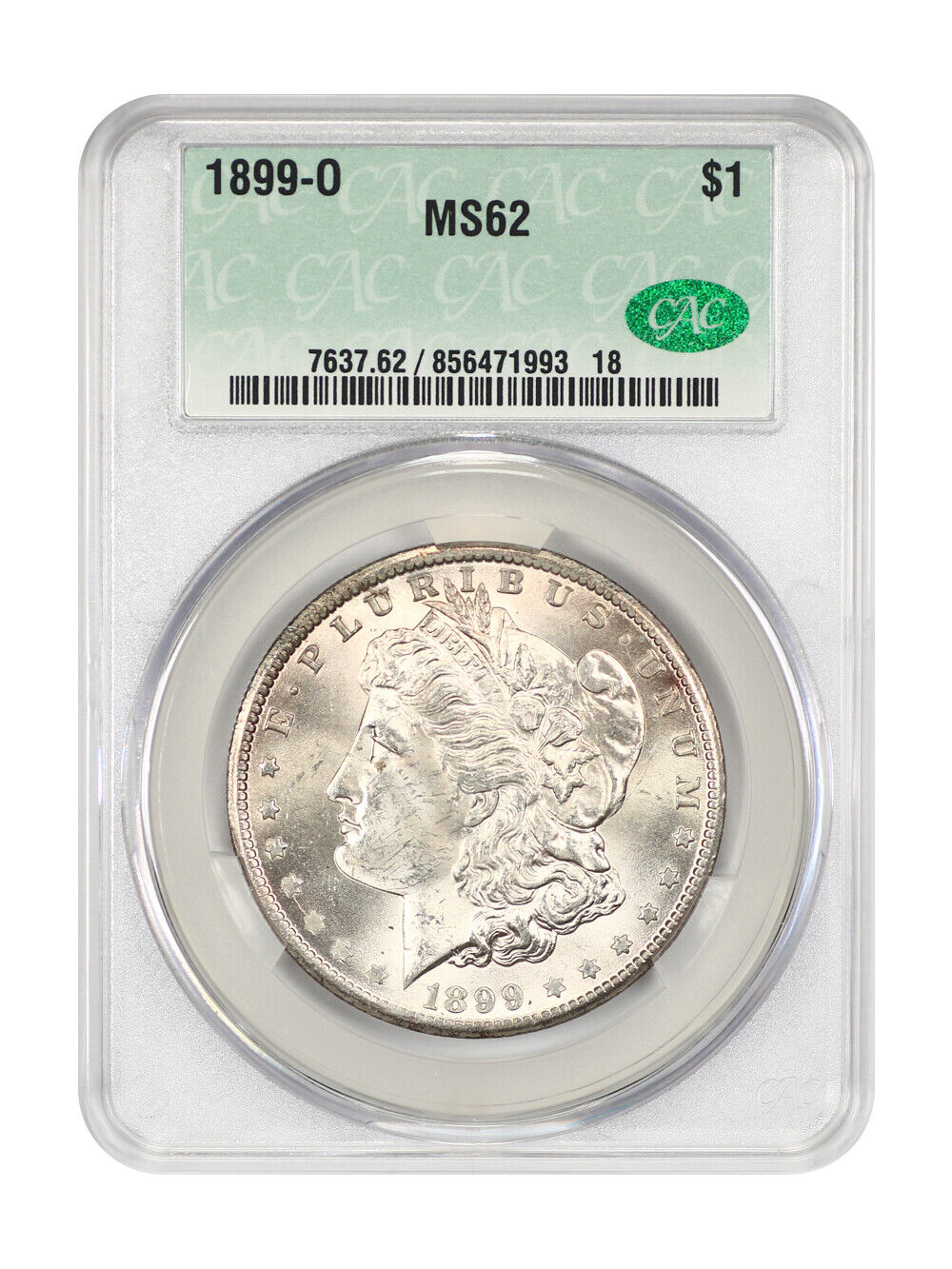 1899-O $1 CACG MS62