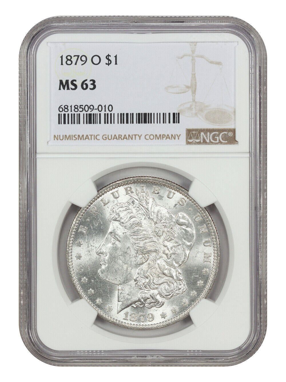 1879-O $1 NGC MS63 - Morgan Dollar