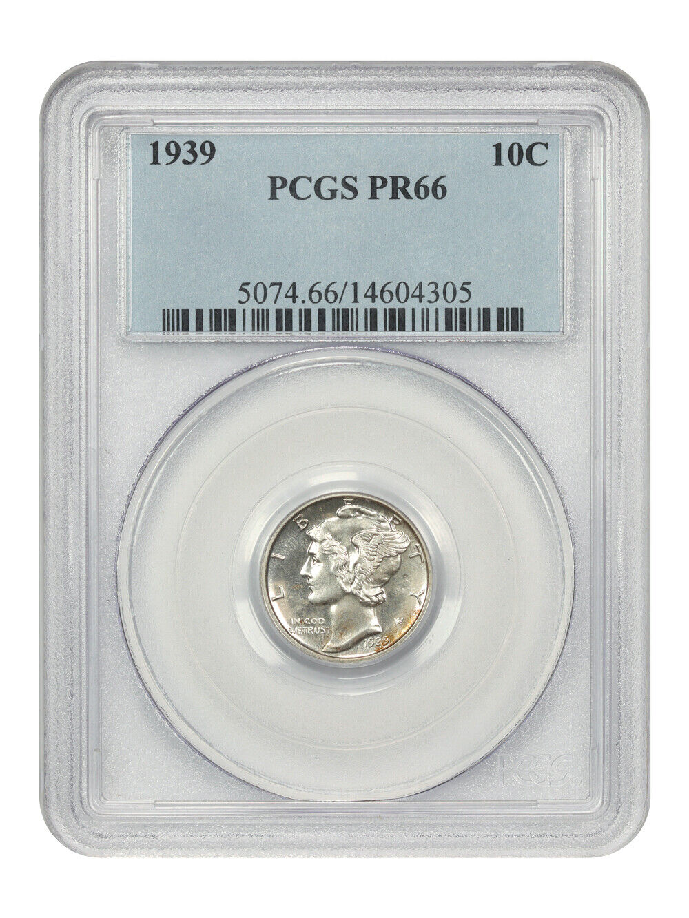 1939 10C PCGS PR66