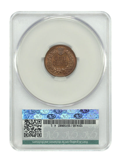 1869 1C CACG MS65BN ex: D.L. Hansen - Indian Cent