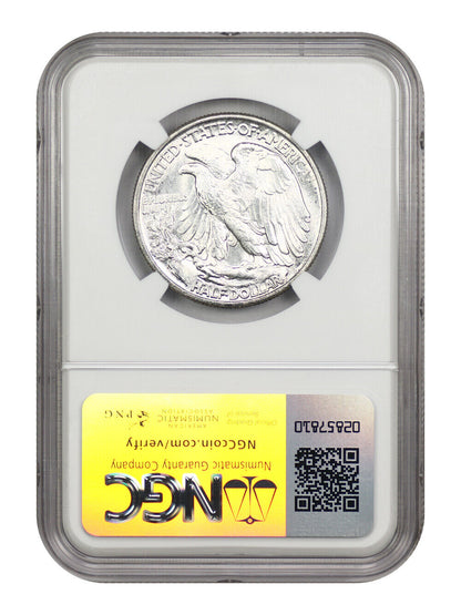 1943 50C NGC MS66