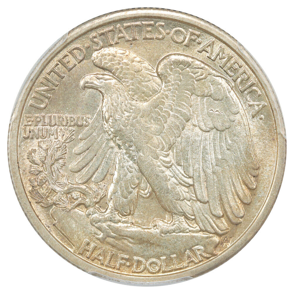 1916-S 50C PCGS MS63 - Walking Liberty Half Dollar - Scarce Date