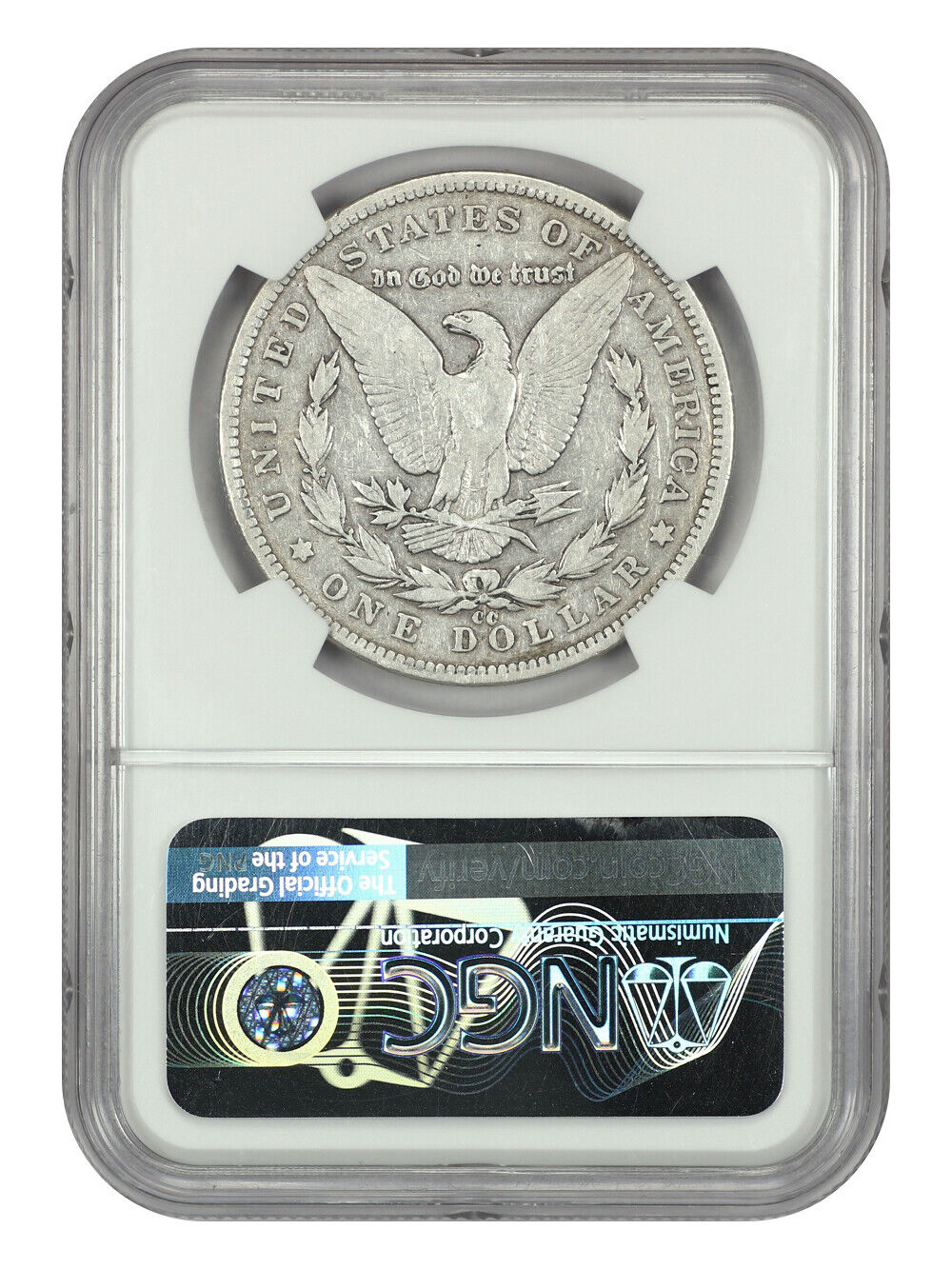 1893-CC $1 NGC VG8