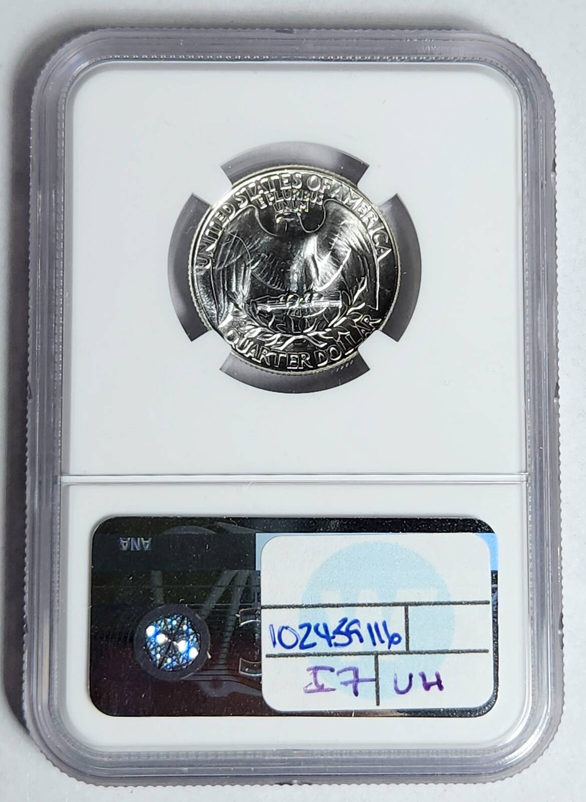 1954 P Washington Quarter NGC PF-68 Sight White