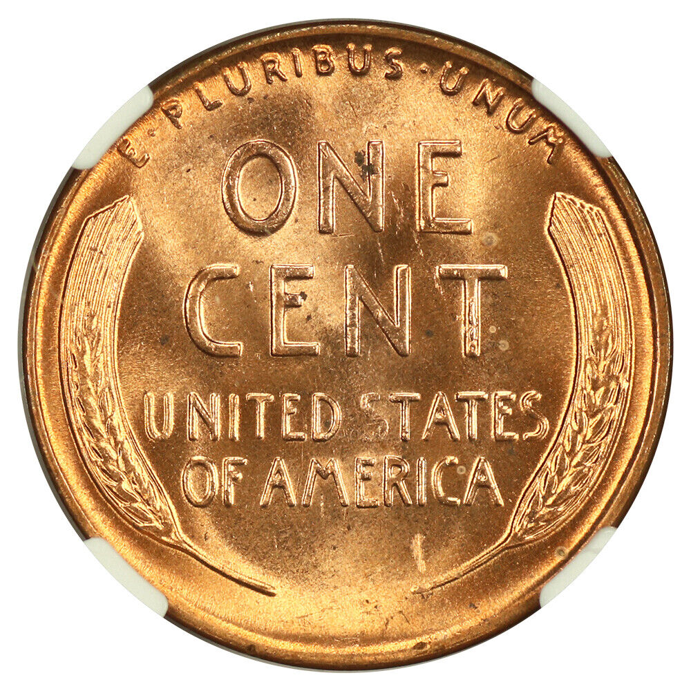 1953-D 1C NGC MS67RD - Lincoln Cent (Wheat Reverse)