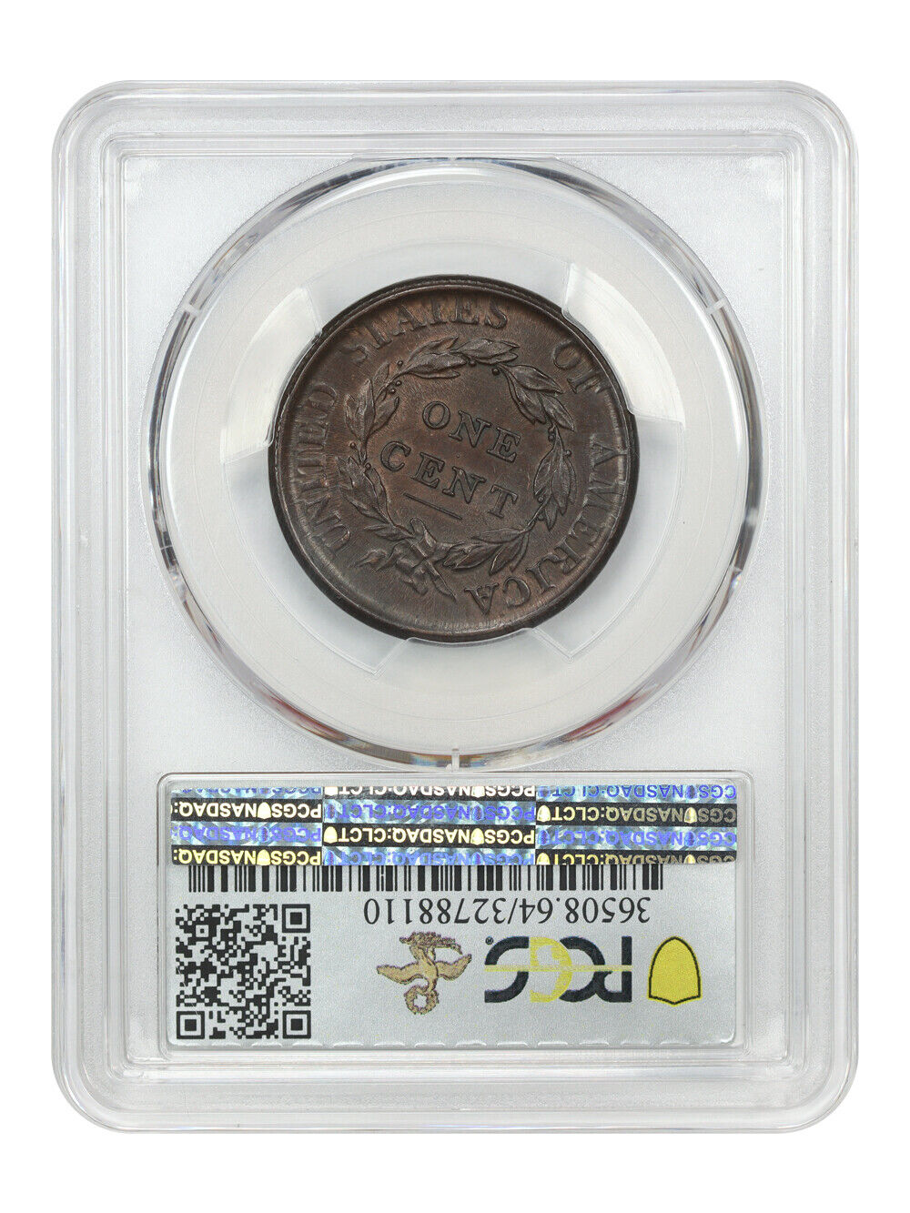 1812 1C PCGS MS64BN (S-289, Large Date) ex: D.L. Hansen